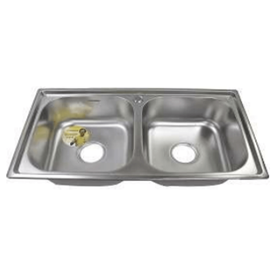Waterhouse Double Basin Stainless Sink - KHM Megatools Corp. Waterhouse Double Basin Stainless Sink - KHM Megatools Corp.